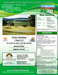 July 30th 2023 Bulletin and Inserts